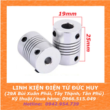 Khớp nối nhôm mềm trục 6.35mm - 6.35mm