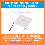 TEC12710 CHIP SÒ NÓNG LẠNH 12710 (40 X 40) 12V 96W TỐI ĐA