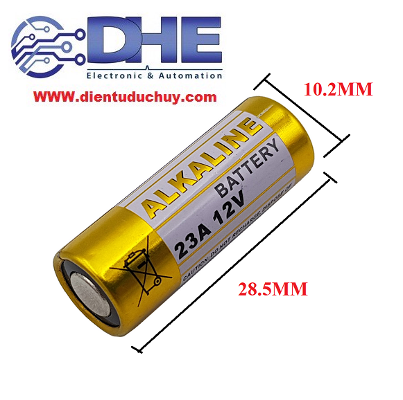 12v R23a PIN 12V-23A, 12V-27A DÙNG CHO REMOTE CỬA CUỐN, REMOTE XE MÁY, Ô TÔ , T ...