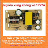 Nguồn xung không vỏ 220VAC 12VDC 24W 2A