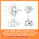 Bơm nước không chổi than 12V 5W, 240 lít/giờ