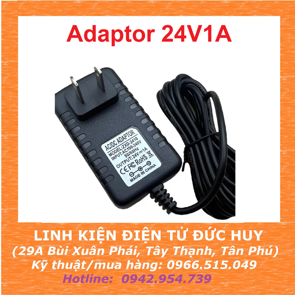 Nguồn ADAPTER 24V 1A