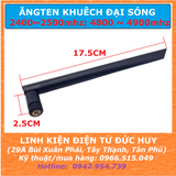 Ăngten khuếch đại sóng WiFi Bluetooth tần số kép 2.4Ghz 5Ghz 10dbi