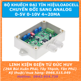 JY-S60 mạch kích thích khuếch đại tín hiệu loadcell, output analog 0-5v 0-10v 4-20mA