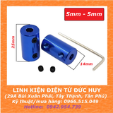 Khớp nối trục, nối cứng cố định 5mm, 5mm