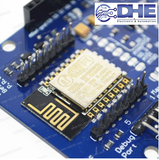 ESP8266 ESP-12E Wifi shield mở rộng GPIO, giao tiếp với Arduino