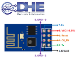 ESP01S ESP8266 WIFI MODULE