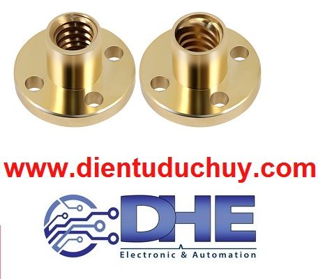 ĐAI ỐC VÍT ME T8 - BƯỚC 2MM/BƯỚC 8MM