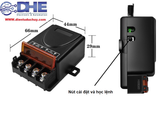 Mạch điều khiển từ xa 1 thiết bị 30 Ampe 220VAC học lệnh 433mhz 315mhz