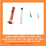 KEM HÀN, THIẾC HÀN LINH KIỆN DÁN SMD Sn63Pb37 - 138°C