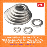 Long đền M5, Inox 304