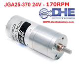 ĐỘNG CƠ DC GIẢM TỐC GA25 370 24VDC 170RPM