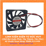 QUẠT LÀM MÁT, TẢN NHIỆT 6010, 5/12/24VDC, KÍCH THƯỚC 60 X 60 X10MM