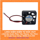 QUẠT LÀM MÁT, TẢN NHIỆT 5/12/24VDC 4010, KÍCH THƯỚC 40 X 40 X10MM