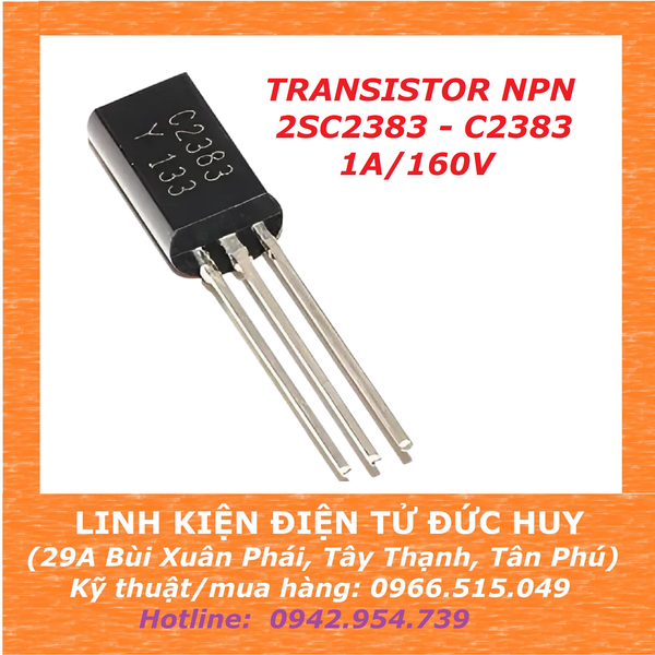 2SC2383 C2383  2SA1013  A1013 transistor NPN 1A 160V