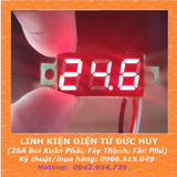 Màn hình volt kế 0~100VDC, 3 dây (Led 0.28'')