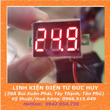 Màn hình volt kế 3V~40VDC 2 dây (Led 0.28'')