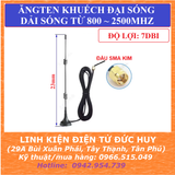 Ăngten khuếch đại sóng WIFI GSM 3G 4G GPS ĐỘ LỢI 7DBI, 800~2500MHz