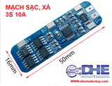 3S 10A BẢO VỆ SẠC, XẢ PIN LITHIUM