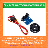 HC 020K MẠCH CẢM BIẾN ĐO TỐC ĐỘ ENCODER V2.0 ( KÈM ĐĨA ENCODER )