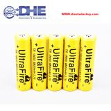 PIN SẠC LITHIUM ION 18650 - ULTRAFIRE CHẤT LƯỢNG CAO - ĐIỆN ÁP 3.7V - 9800maH - DÒNG XẢ LIÊN TỤC 2A