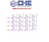 BOARD MẠCH PHÍM MA TRẬN 16 PHÍM 4X4