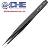 BỘ 2 NHÍP KẸP, GẮP LINH KIỆN: 1 NHÍP THẲNG, 1 NHÍP CONG (tốt)