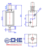 SM0420S CHỐT KHÓA ĐIỆN NHỎ 3~5VDC