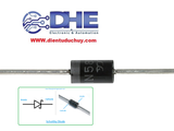 DIODE SCHOTTKY 1N5822, 3A 40V,  KIỂU CHÂN CẮM DO-201