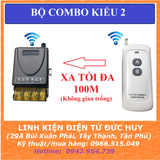 Mạch điều khiển từ xa 1 thiết bị 30 Ampe 220VAC học lệnh 433mhz 315mhz