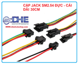 CẶP JACK KẾT NỐI SM2.54 ĐỰC - CÁI DÀI 30CM