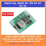 MP1584EN MẠCH HẠ ÁP/GIẢM ÁP DC 5VDC 3A ( KHÔNG ĐIỀU CHỈNH ĐIỆN ÁP)