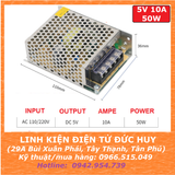 Nguồn xung tổ ong 220VAC 5VDC 10Ampe