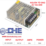 Nguồn xung tổ ong 220VAC 5VDC 10Ampe