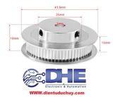 Puly bánh răng nhôm 60 răng GT2 trục 5mm bản rộng 6mm