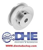 Puly bánh răng nhôm 60 răng GT2, trục 6.35mm, bản 6mm