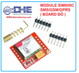 MODULE SIM800C 4G SMS/GSM/GPRS ( BOARD ĐỎ )