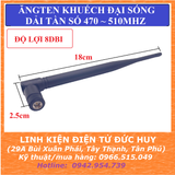 ĂNGTEN khuếch đại tín hiệu không dây, sóng tần số 470-510mhz, độ lợi 8dbi