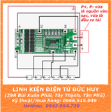 Mạch 6S 22.2V 40A bảo vệ sạc xả pin lithium (có cân bằng)