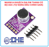 MAX9814 mạch tiền khuếch đại âm thanh Micro có bộ AGC (auto gain control)
