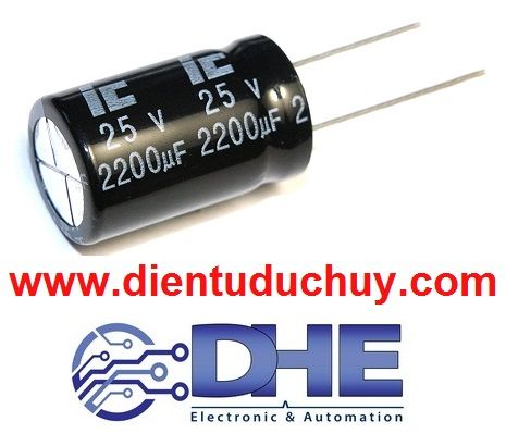 Tụ hóa 2200uF/25V