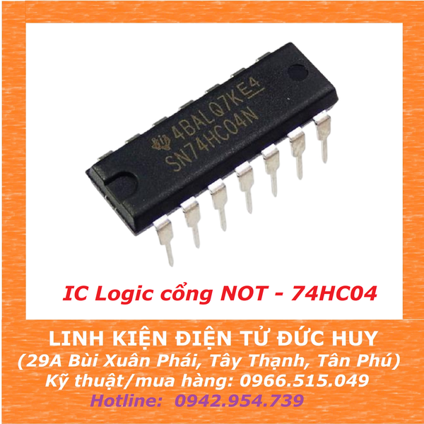74HC04 (Logic cổng NOT)