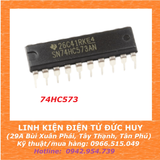 74HC573 ( chốt dữ liệu đầu ra)