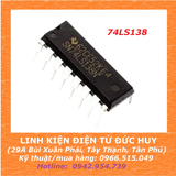 ic 74138 74LS138 (Giải mã 3 sang 8)