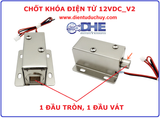 CHỐT KHÓA ĐIỆN TỪ, NAM CHÂM ĐIỆN 1054S-1 - 12VDC_V2
