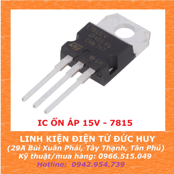7815 IC ổn áp (+15V)