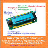 Kit test ra chân 8051 89S52 89S51 89S55 (Nạp và test chương trình)