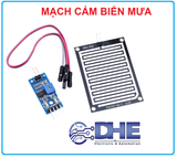 MẠCH CẢM BIẾN MƯA KHÔNG RELAY