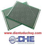 PCB lỗ 2 lớp phủ xanh lá  (2 mặt có tráng thiếc) 7x9cm