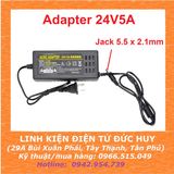 NGUỒN ADAPTER 24V 5A JACK DC 5.5x2.5mm